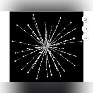 Christmas “Warm White” LED Spritzer Pure White 16 Inch — Holiday Bright Lights